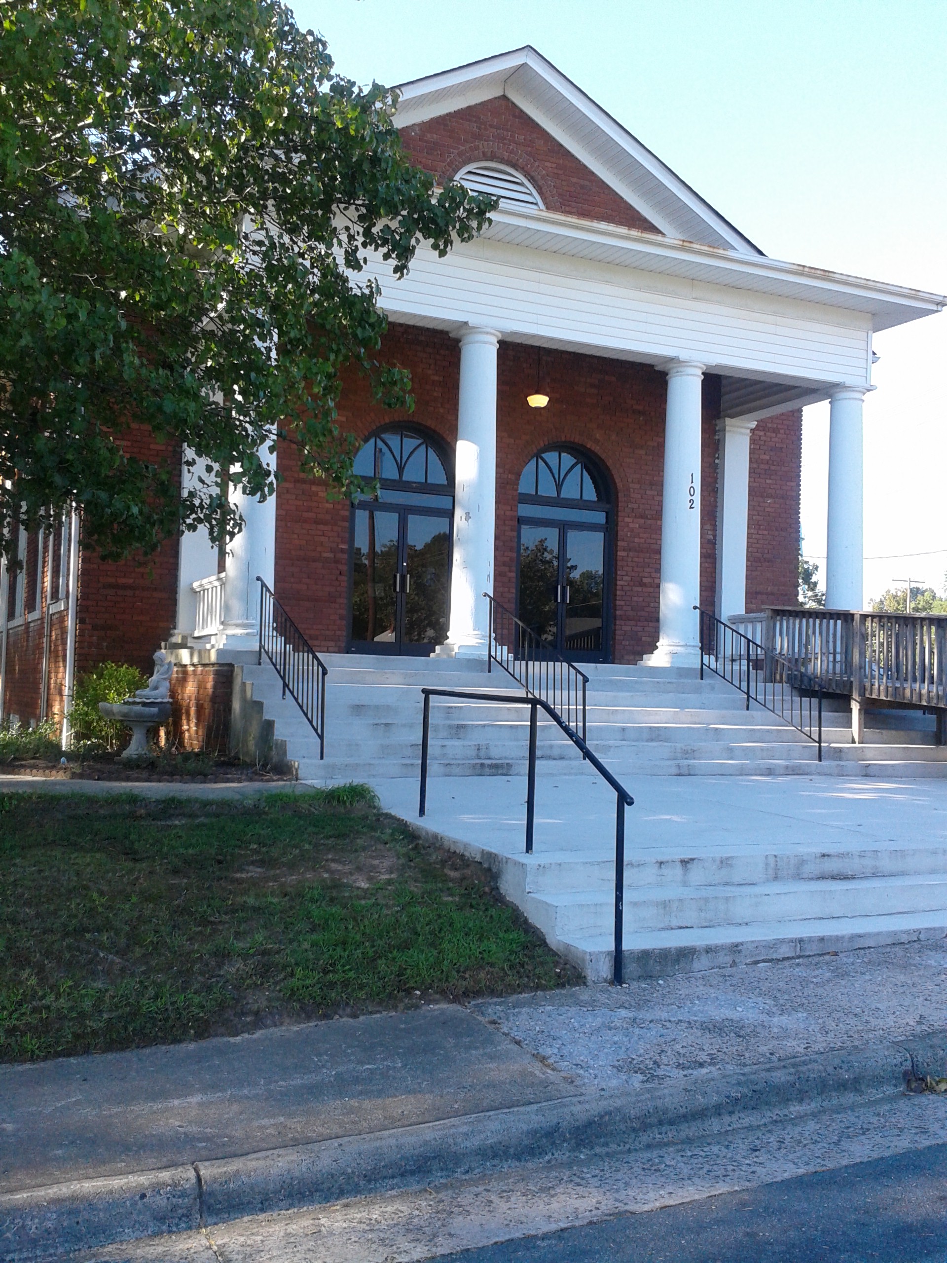 Outside View of Clover Wesleyan Church